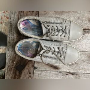 Born Gray Perforated Sneakers